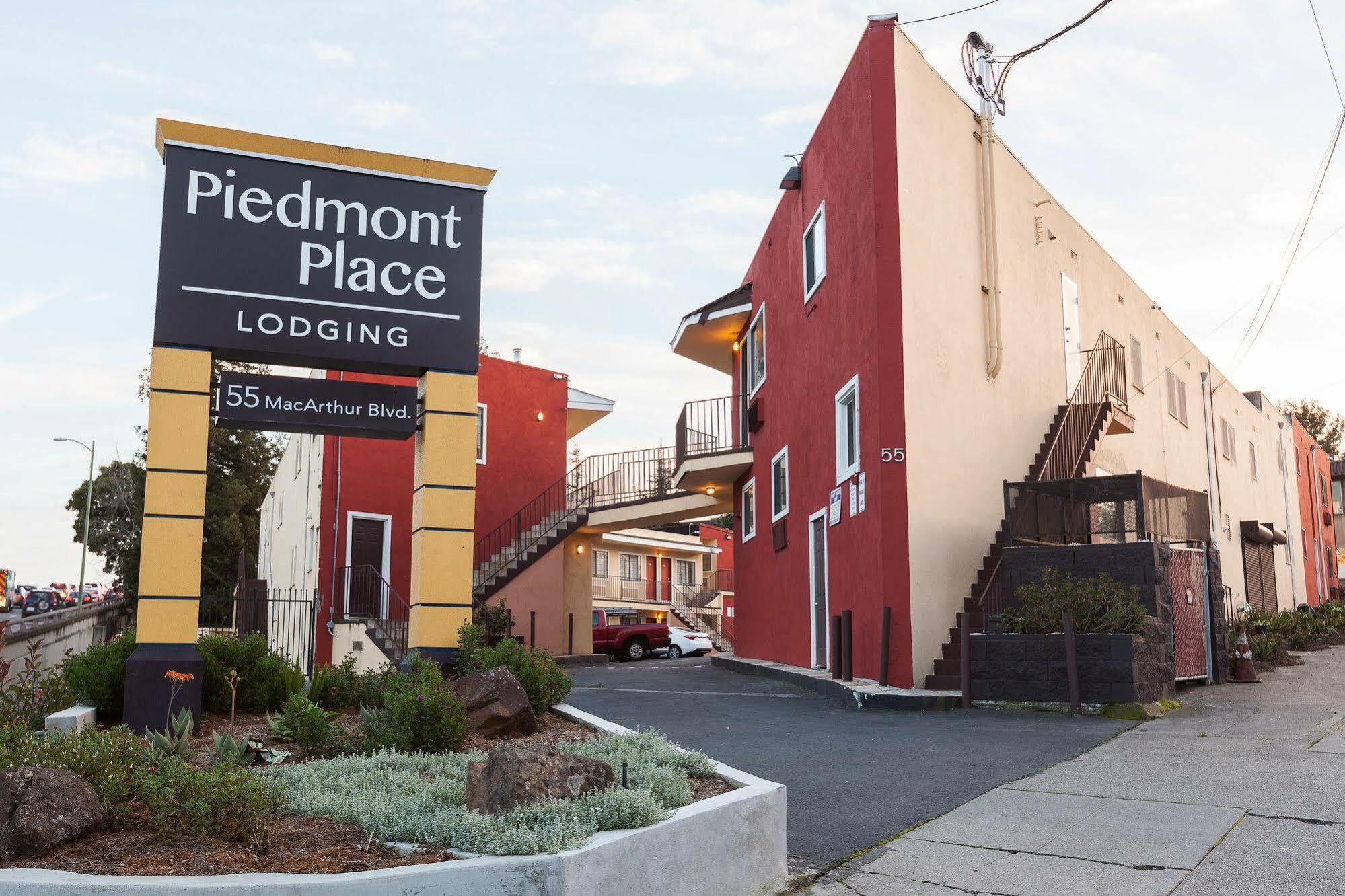 Piedmont Place Motell Oakland Exteriör bild